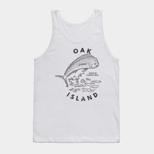 Oak Island, NC Summertime Vacationing Mahi Mahi Big Head Fish Tank Top